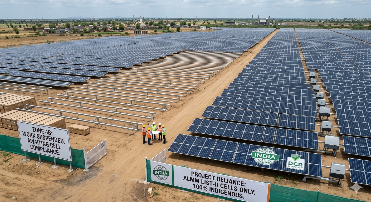 The Solar Cell Import Clampdown: Navigating India's New ALMM Reality